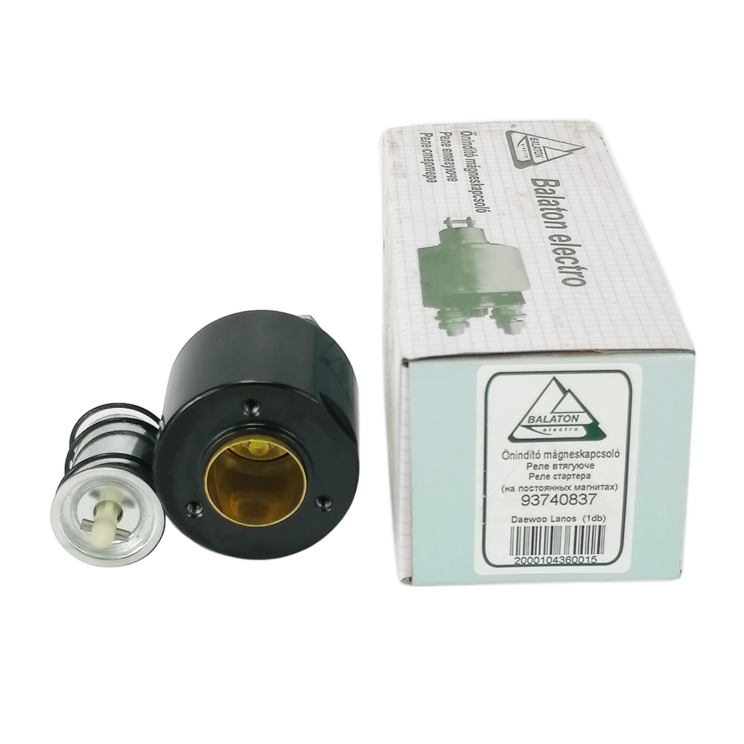 Реле втягуюче на 3 болта з пружиною Ланос, Нексія, Нубіра, Авео, Лачетті Balaton