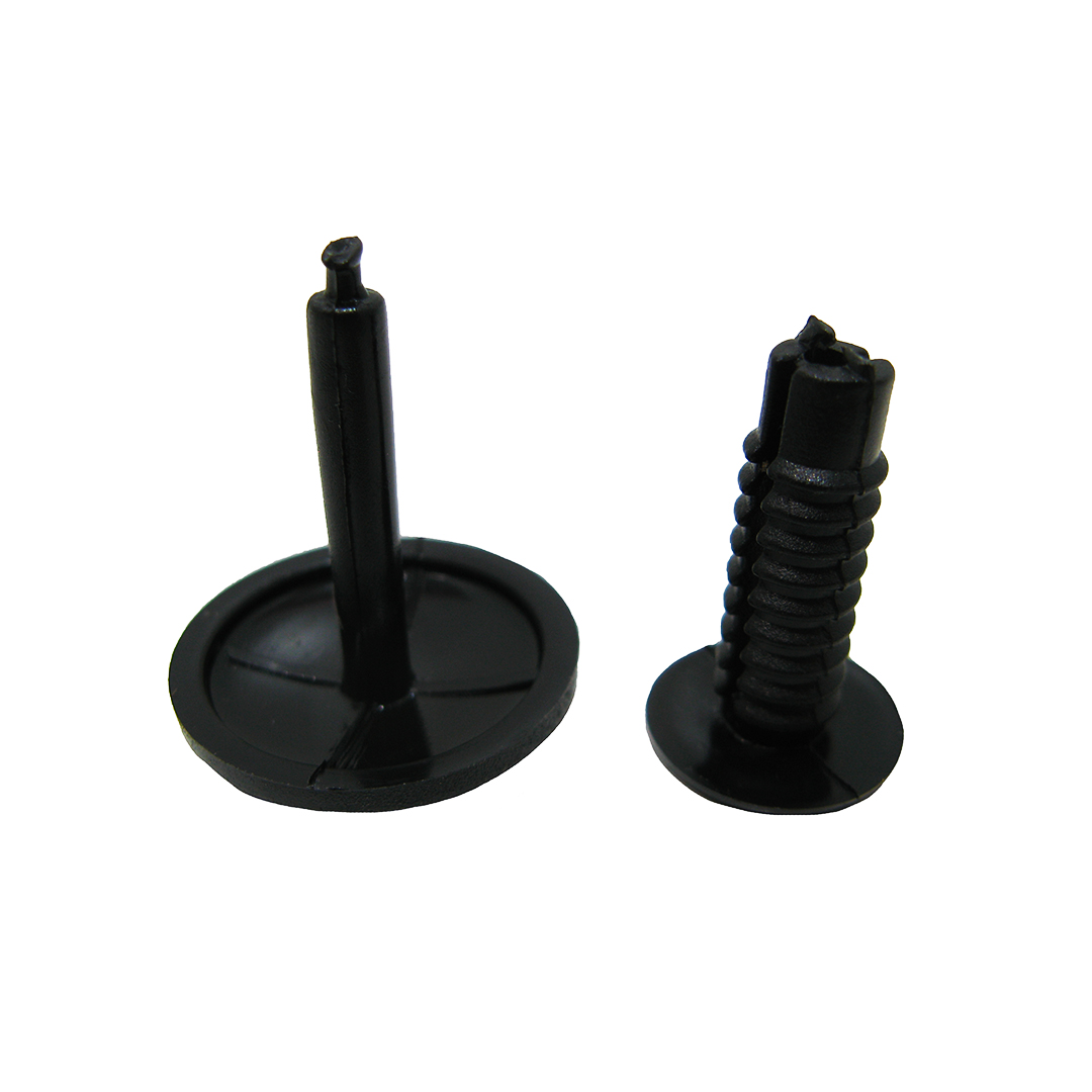 Кліпса №43 чорна (в упак. 100 шт) внутрішньої обшивки Citroen, Peugeot Shemi