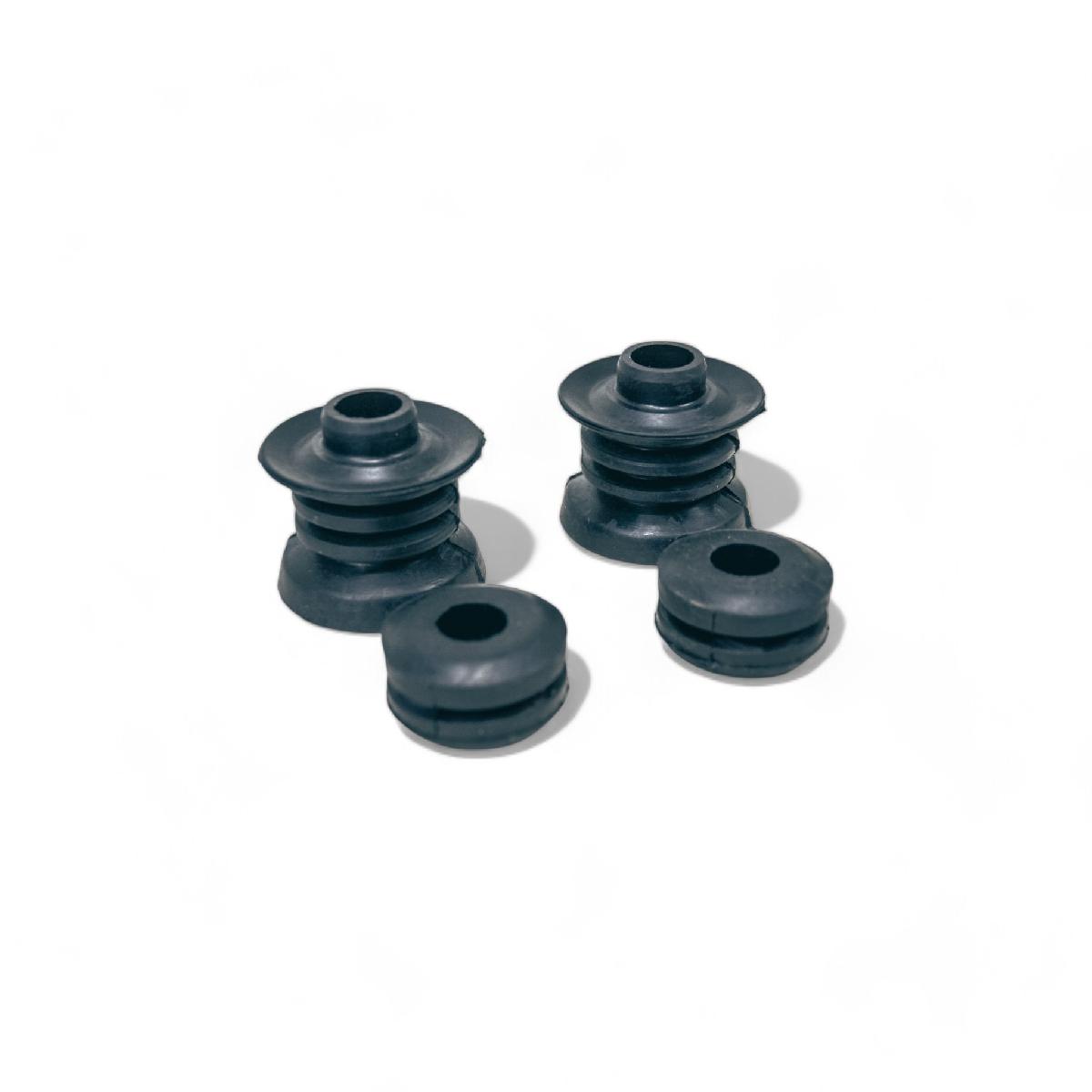 Відбійник задньої стійки (амортизатора) (компл. 4 шт) нижній + верхній Ланос, Сенс (RG RUBBER GROUP) Рось-Гума