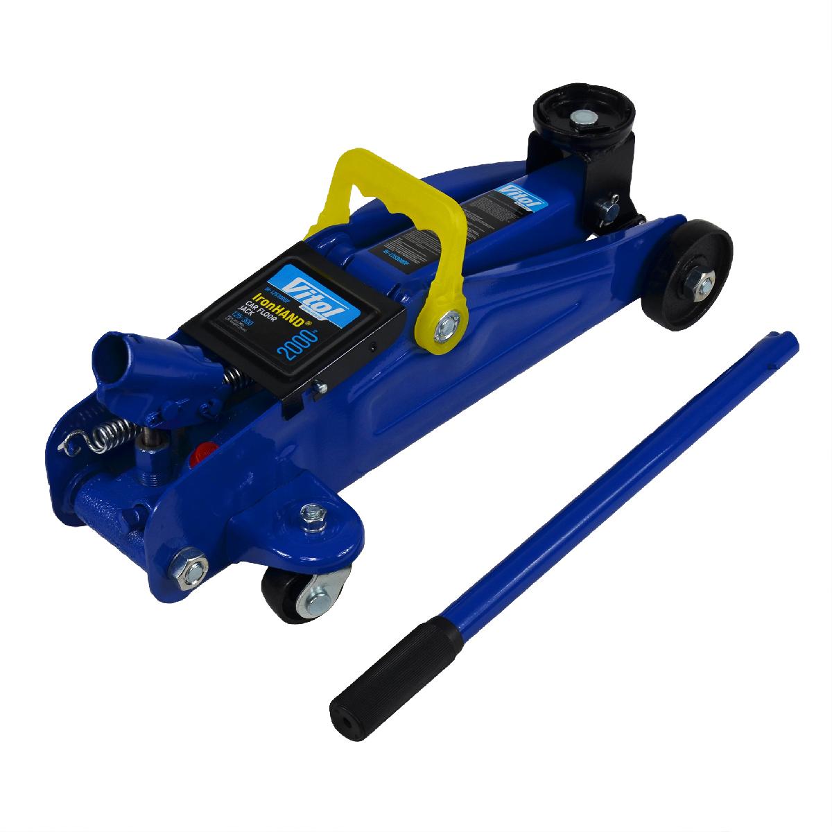 Домкрат гідравлічний підкатний 2 т IH-125300DP Iron Hand Vitol