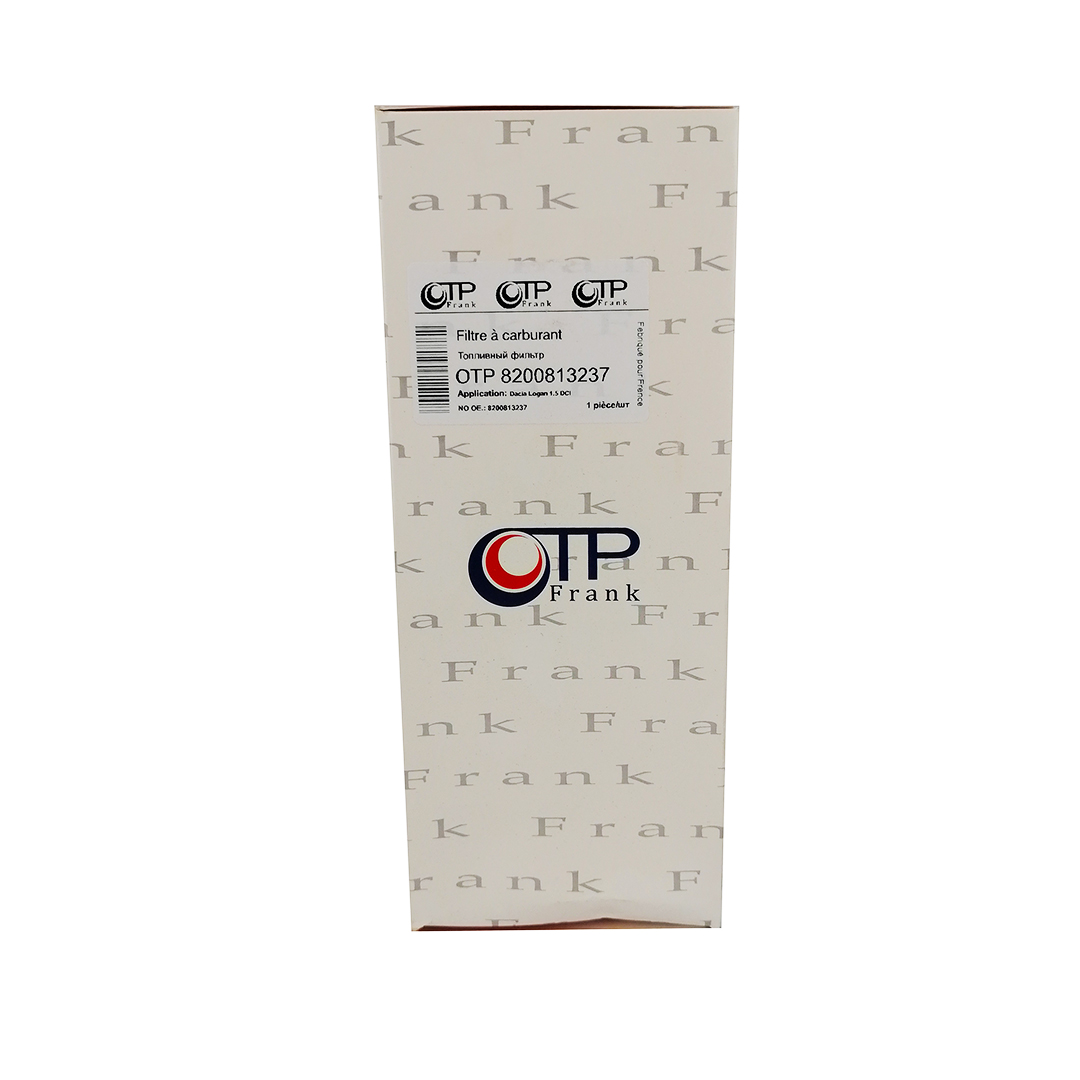 Фільтр паливний кліпса (метал) дизель Євро-4 Renault Logan, Duster, Sander OTP Frank