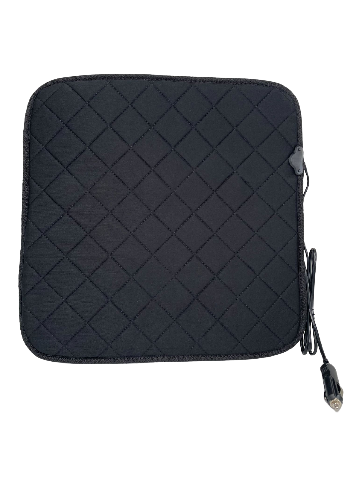 Накидка на сиденье с подогревом черная Lavita