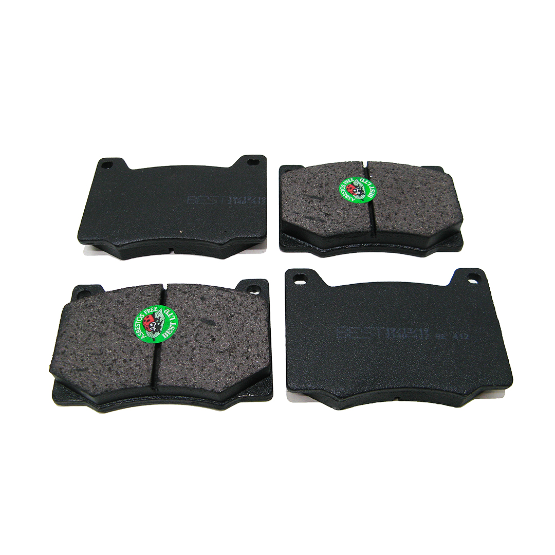 Колодка передня гальмівна (компл. 4 шт) 412 Best