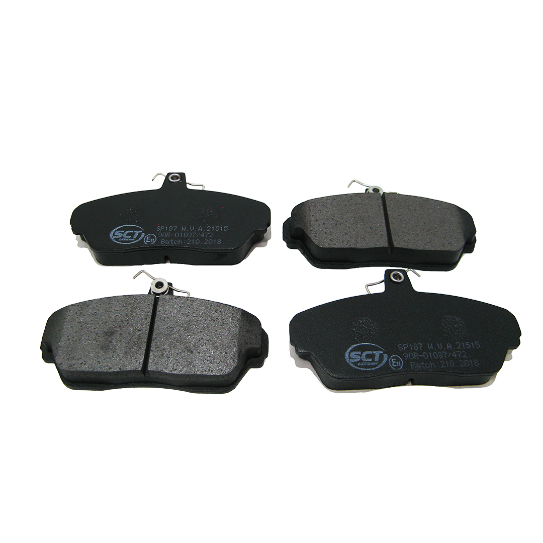 Колодка передня гальмівна (компл. 4 шт) Газель, 3110, 31105 SCT