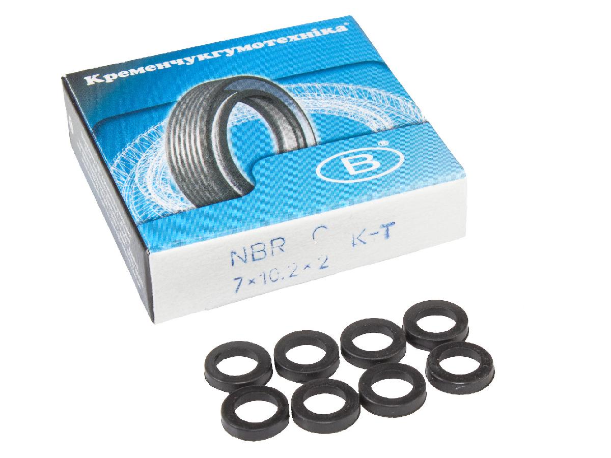 Сальник клапана чорний (компл. 8 шт) старого зразка 412 Кременчук