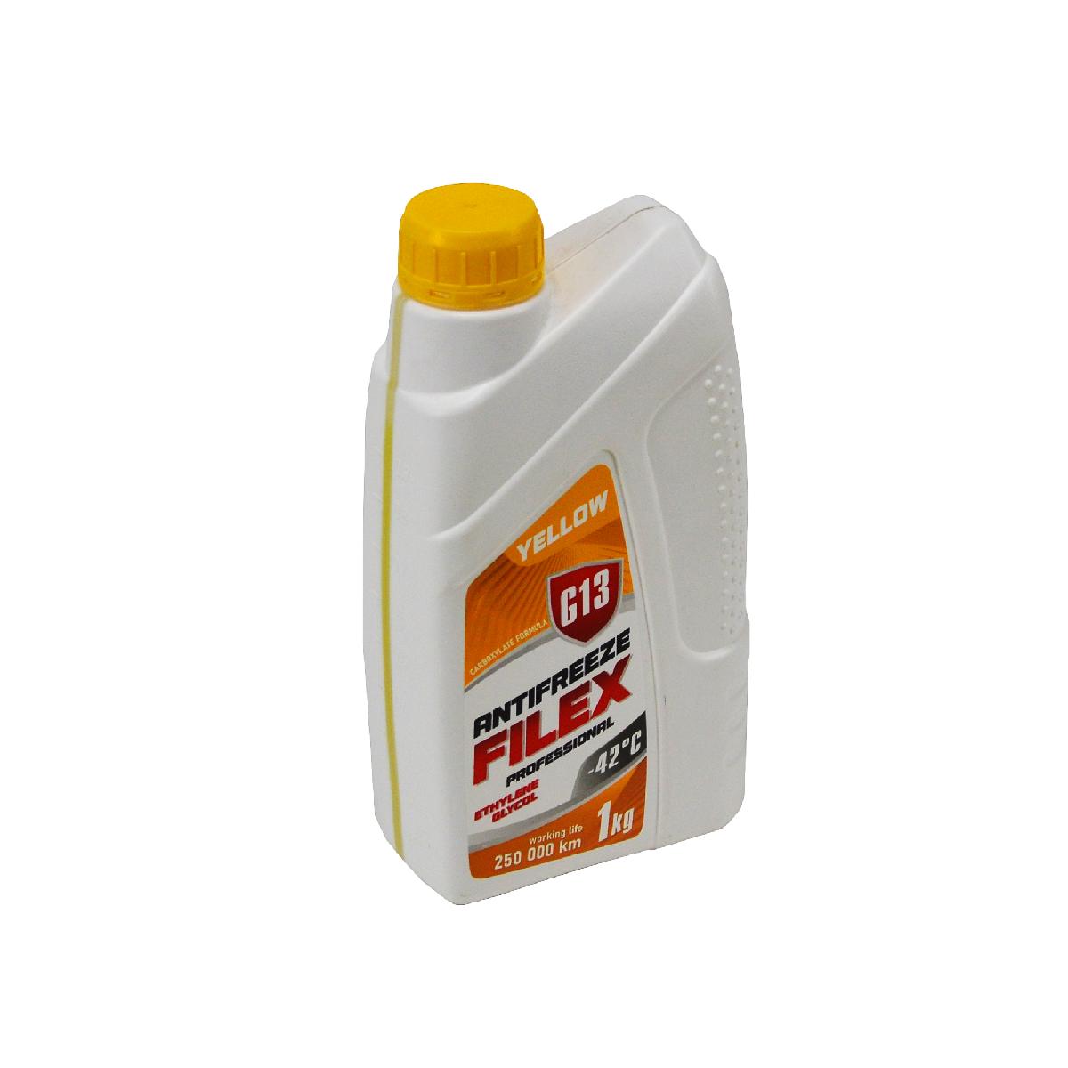 Тосол антифриз (охолоджуюча рідина) 1л жовтий -42 G-13 Filex
