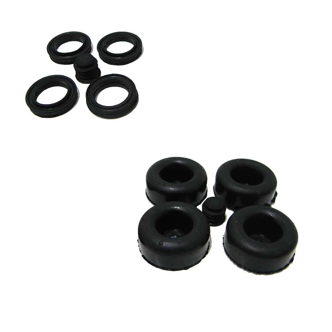 Ремкомплект заднього гальмівного циліндра (набір манжетів) Ø 24 412, 408 РТІ