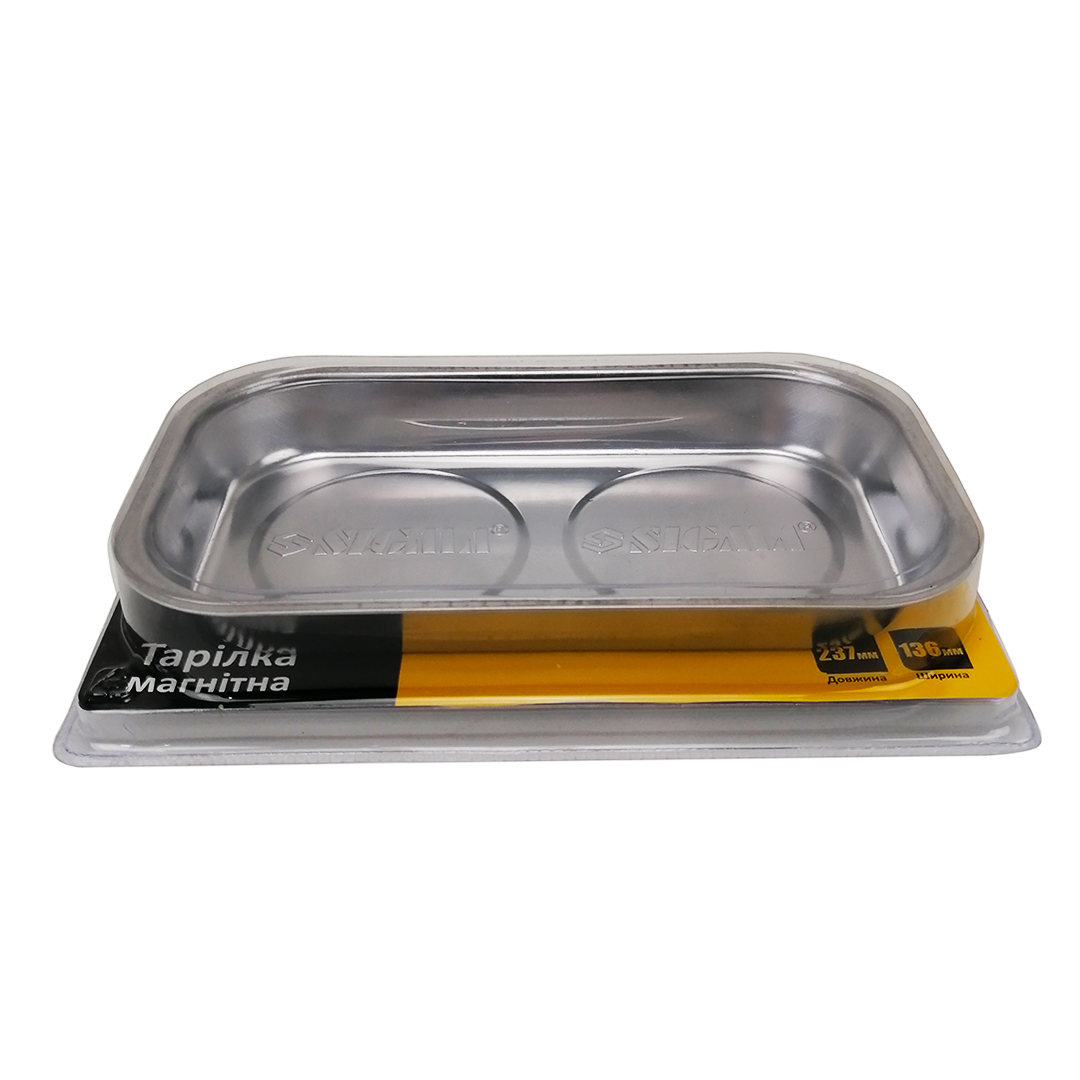 Емкость магнитная для метизов двойная 136 х 237 мм Sigma