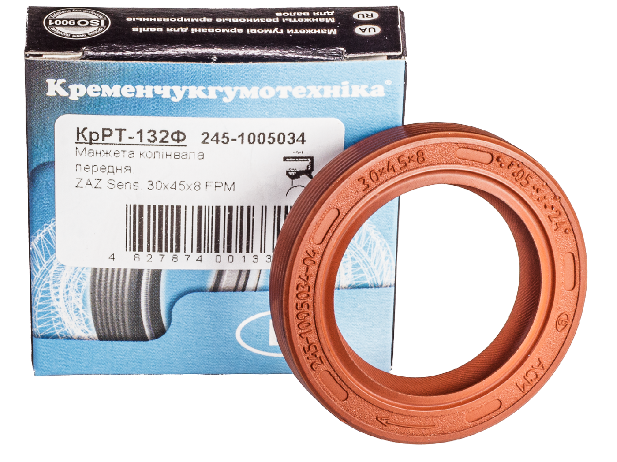 Сальник колінвалу передній червоний Таврія, Славута, Сенс Кременчук