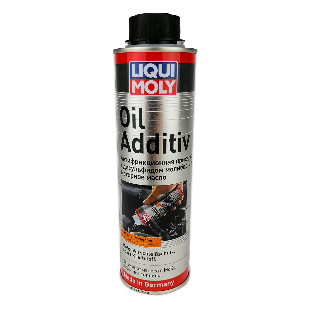 Присадка антифрикційна 300 мл Oil Additiv MoS2 Liqui Moly