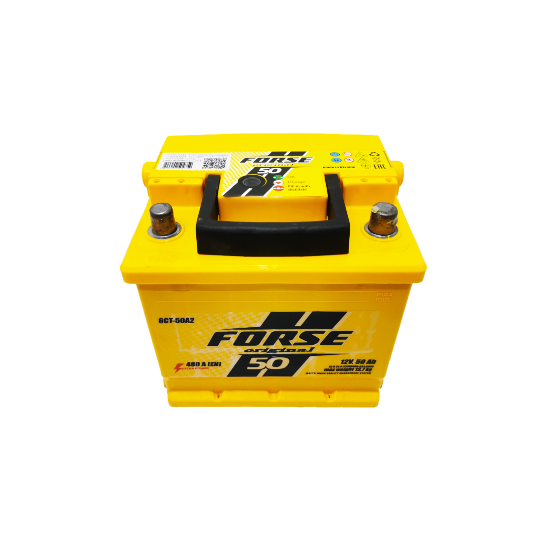 Акумулятор 50 А/год євро 480 А (Іста) Forse Original