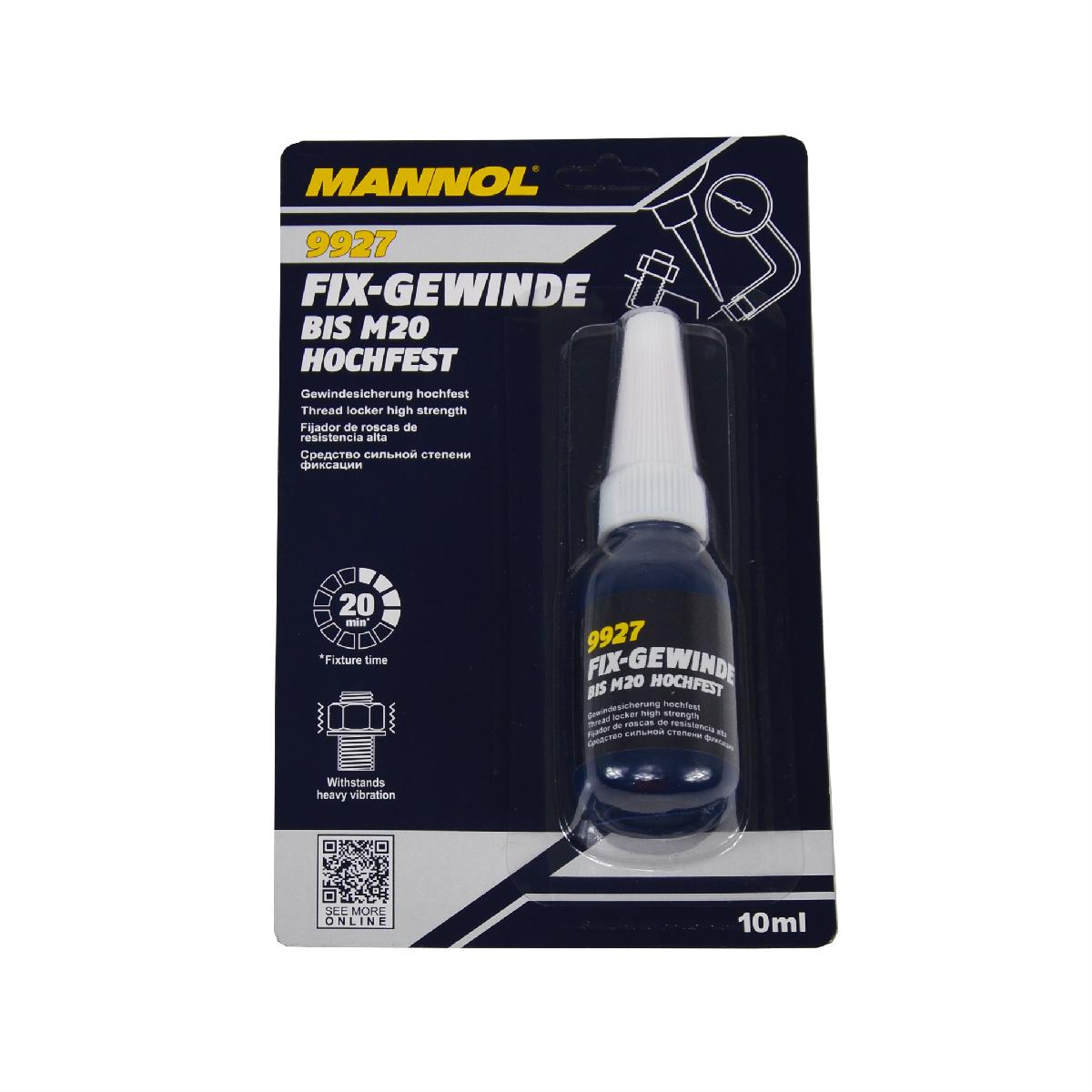 Фіксатор різьбових з'єднань червоний 10 мл нероз'ємний Fix-Gewinde SCT