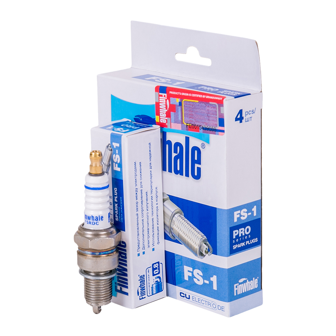 Свічка запалювання FS1 (компл. 4 шт) 2108 LPG Pro Finwhale