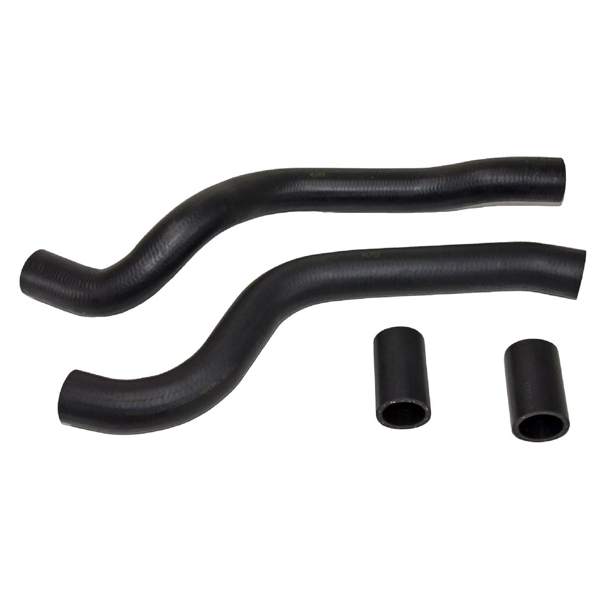 Патрубок радіатора (компл. 4 шт) 2110, 2111, 2112 8V Rutex