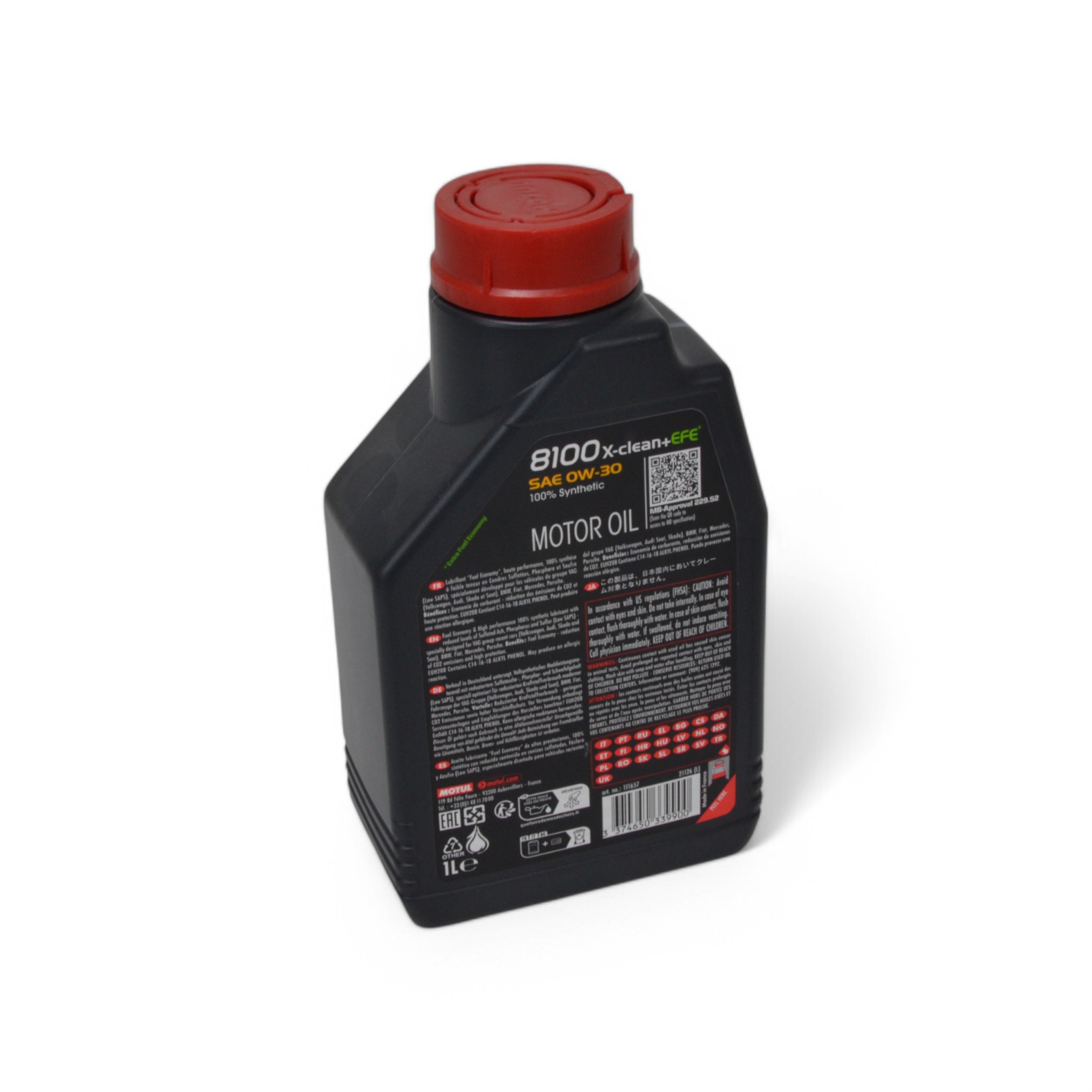 Олива моторна 0W-30 1л X-Clean EFE 8100 Motul
