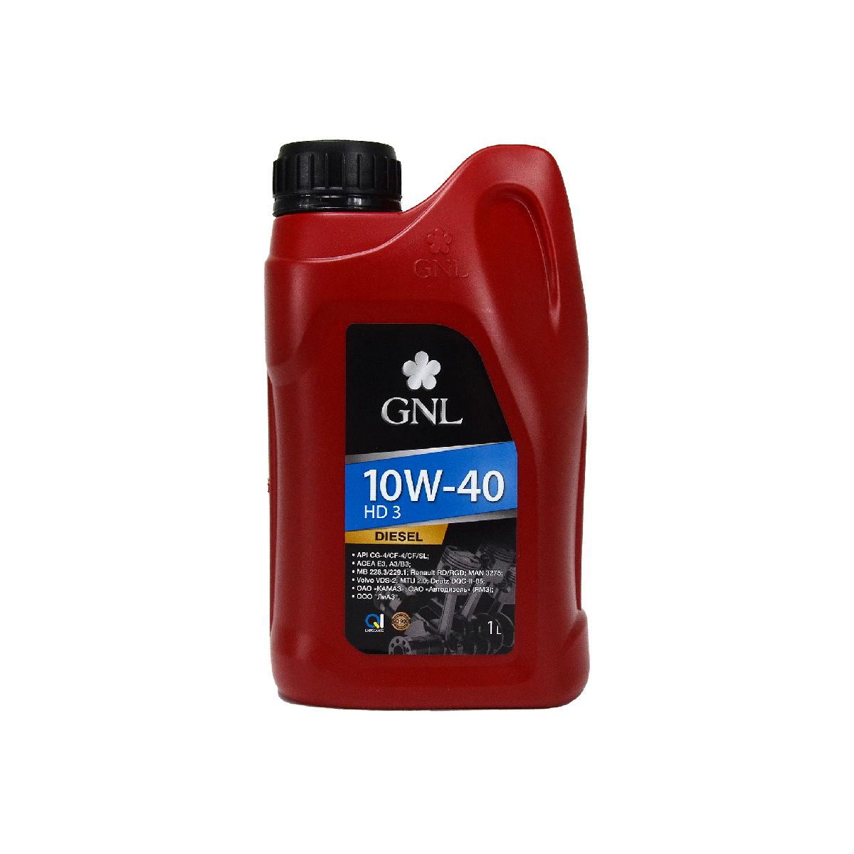 Олива моторна 10W-40 1л HD3 Diesel GNL