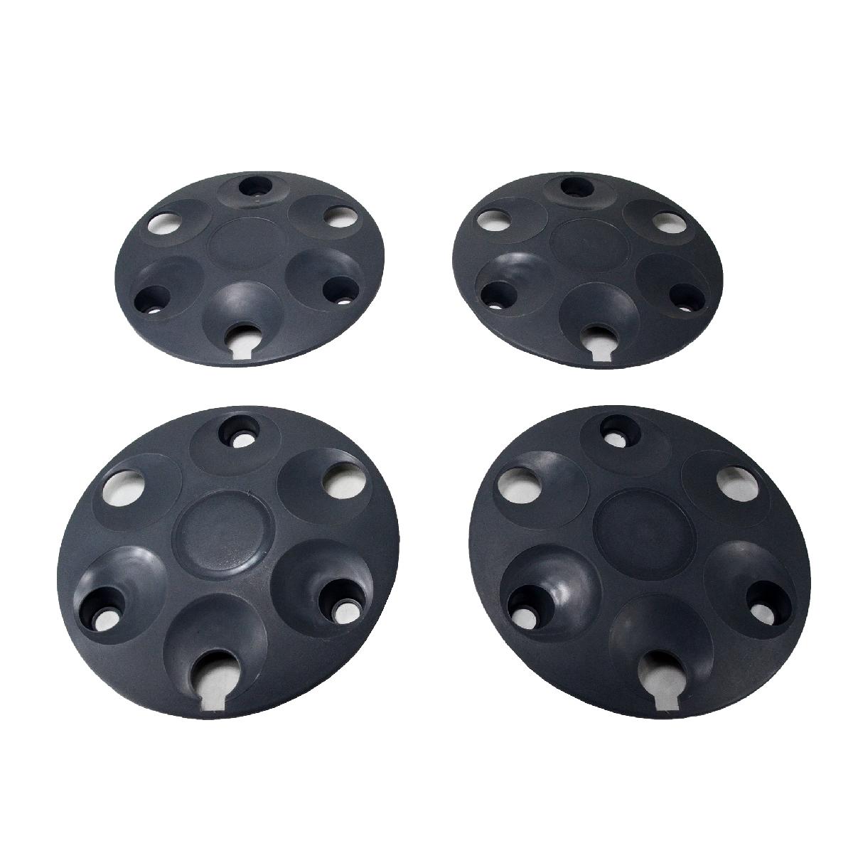 Колпак колісний R13 (компл. 4 шт) темно-сірий Таврія, Славута Сатурн