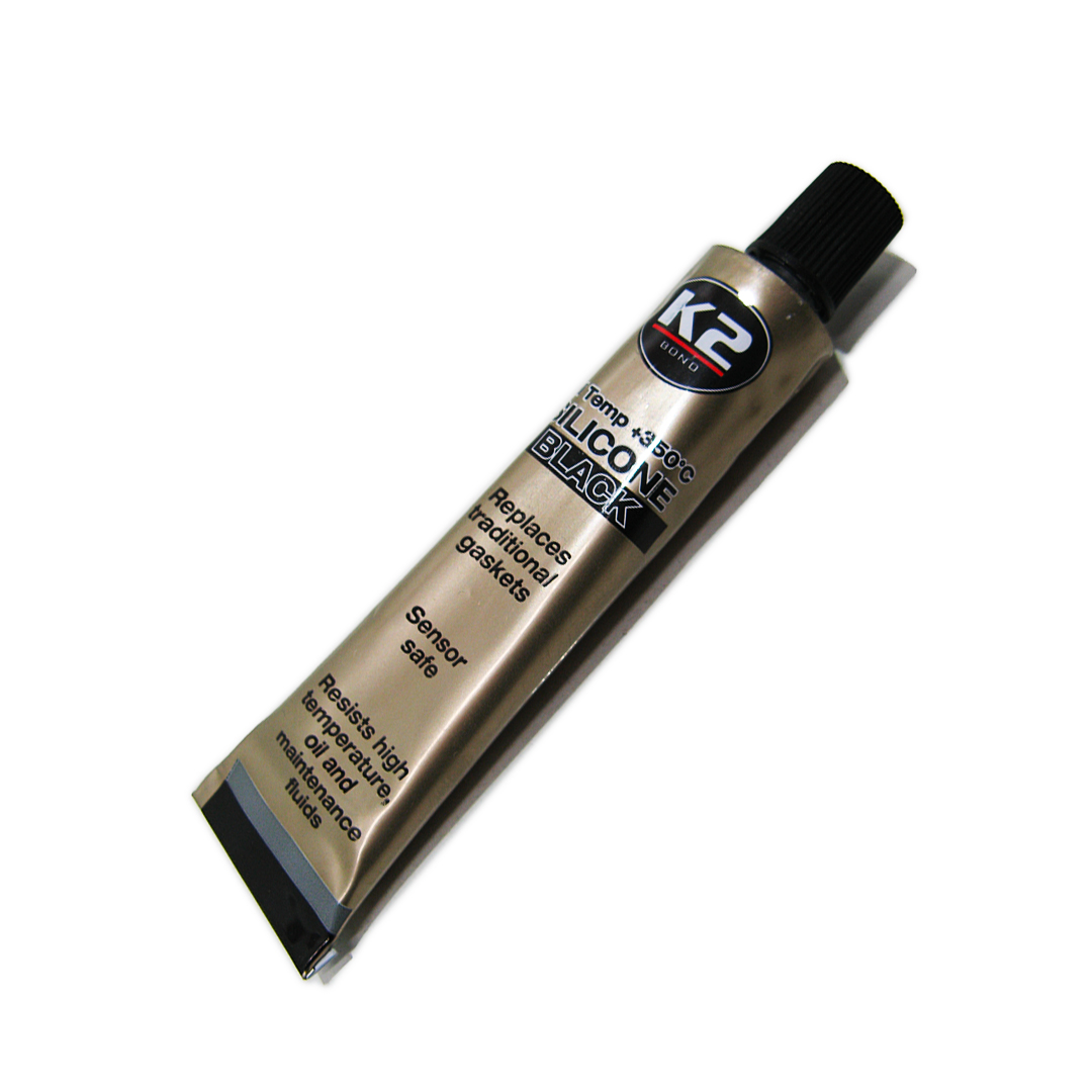 Герметик прокладок чорний силіконовий високотемпературний 21 г К-2