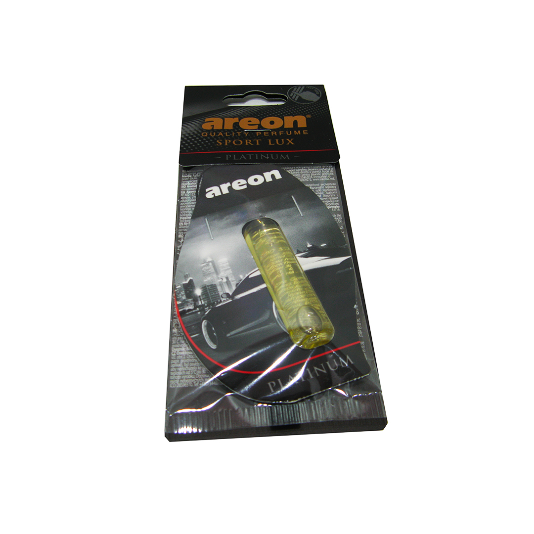 Освежитель салона на зеркало жидкий 5 мл Platinum (Платина) Sport Lux Liquid Areon