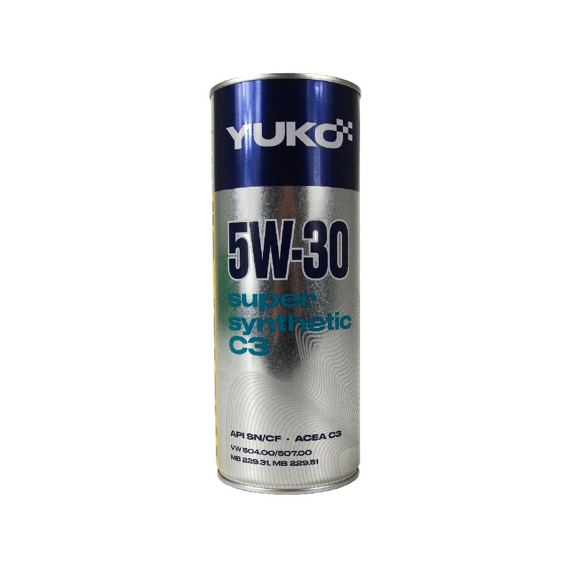 Олива моторна 5W-30 1л Super Synthetic Yuko