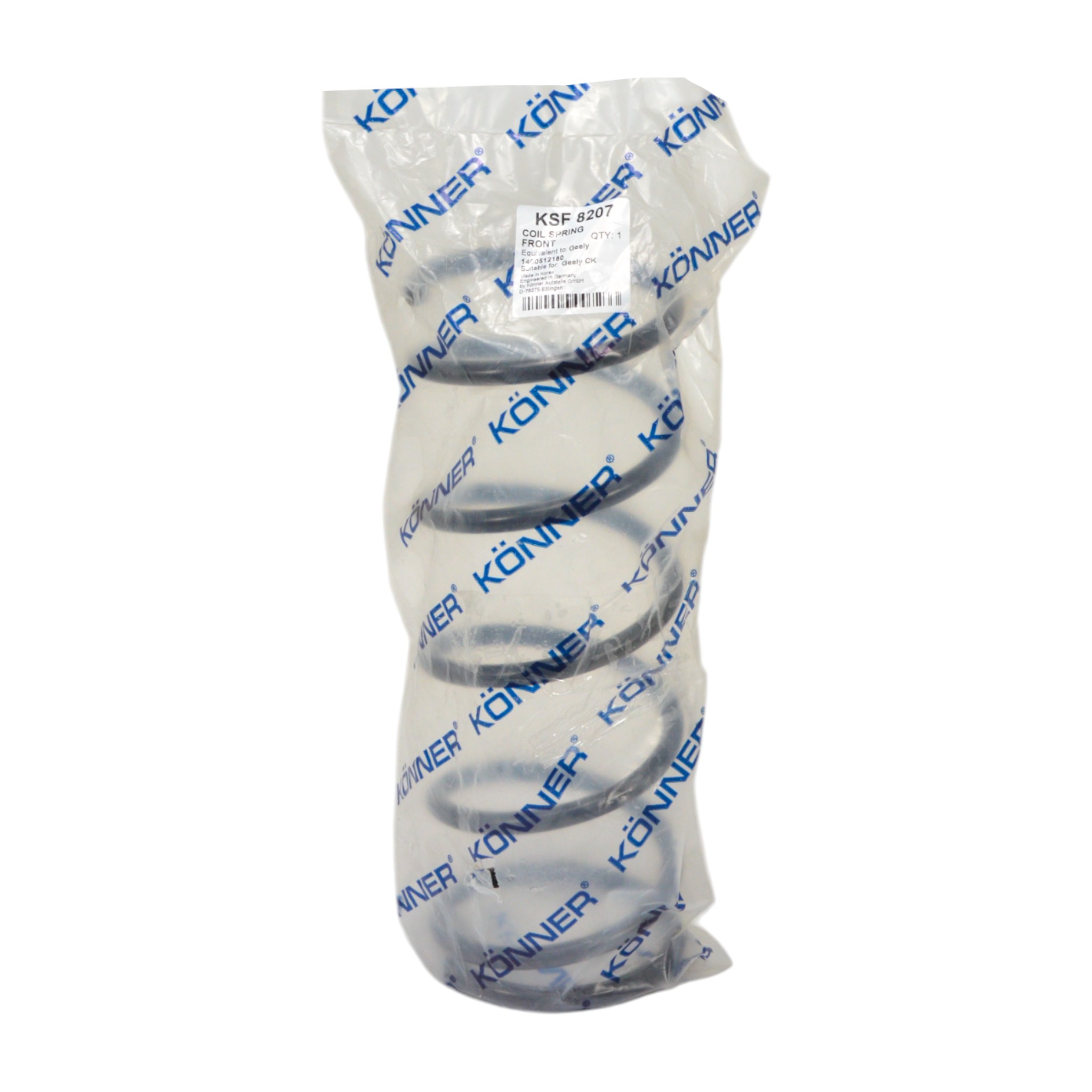 Пружина подвески передняя Джили СК Könner