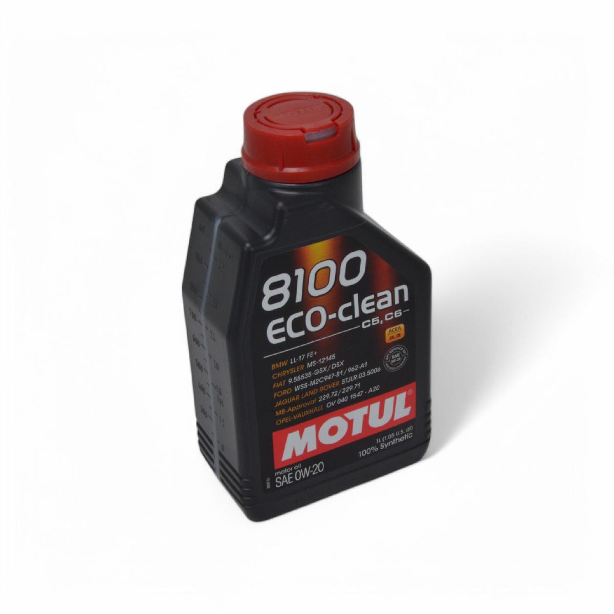 Олива моторна 0W-20 1л Eco-Clean 8100 Motul