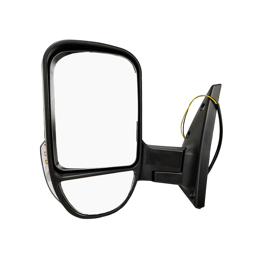 Дзеркало ліве збоку нового зразка з повторювачем Газель ДК