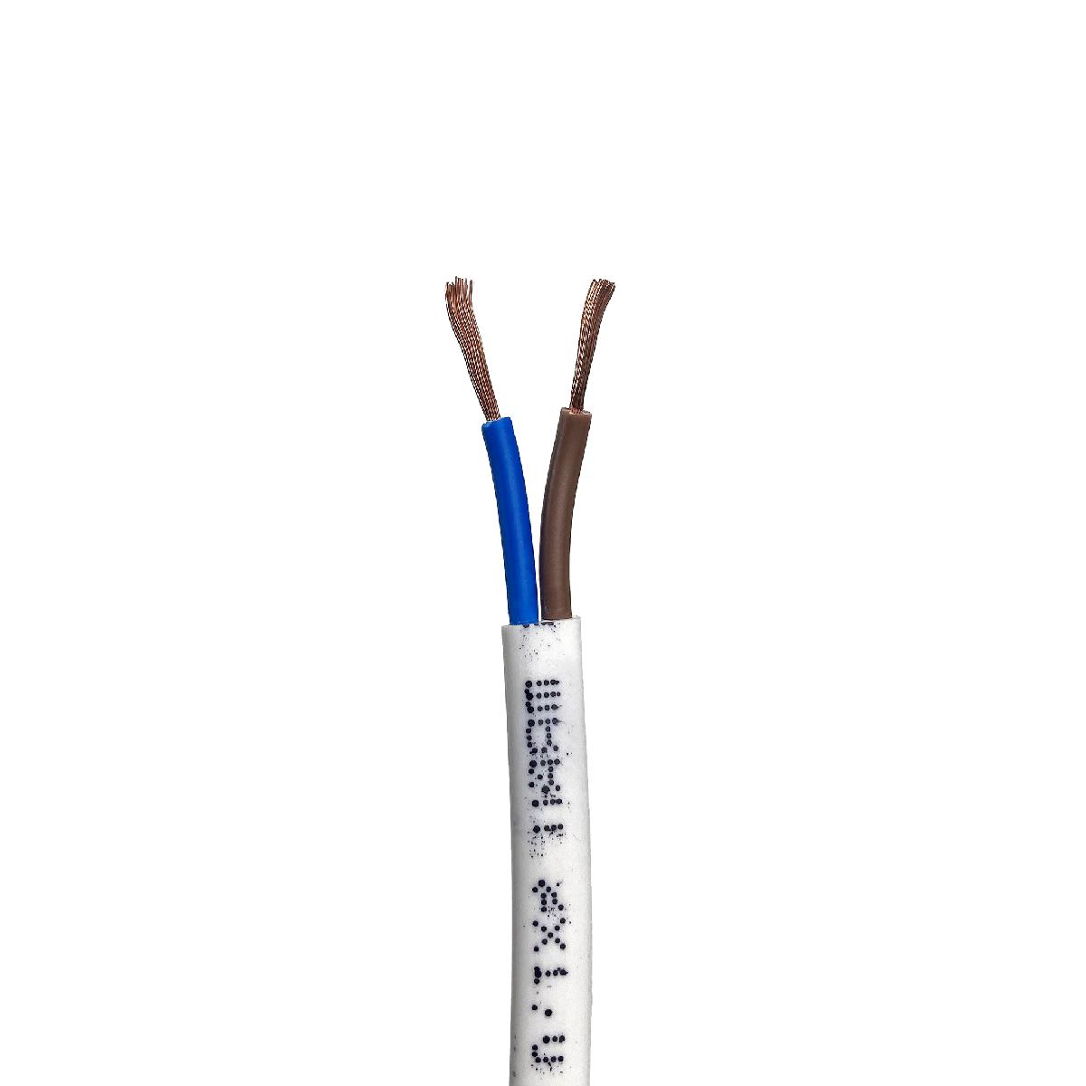 Провід ШВВП 2 х 1.00 білий (в упак. 100 м) Кам'янець-Подільський