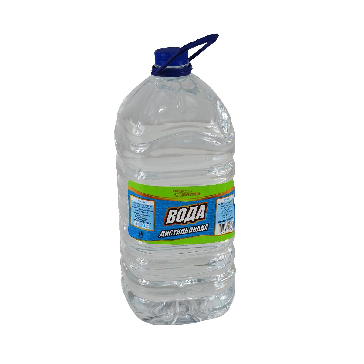 Вода дистильована 5л Запоріжавтобутхім