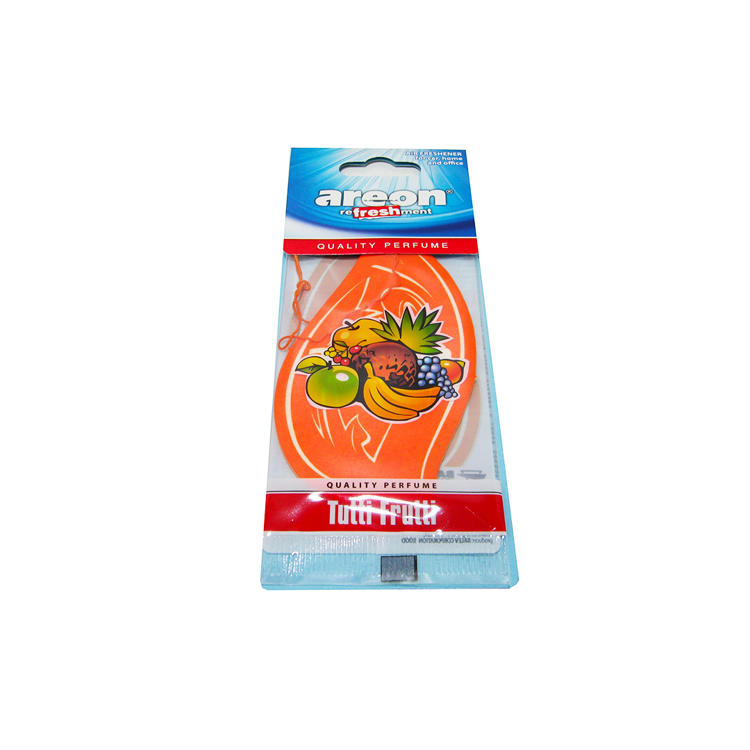 Освіжувач салону на дзеркало сухий Tutti Frutti (Тутті Фрутті) Mon Classic Areon