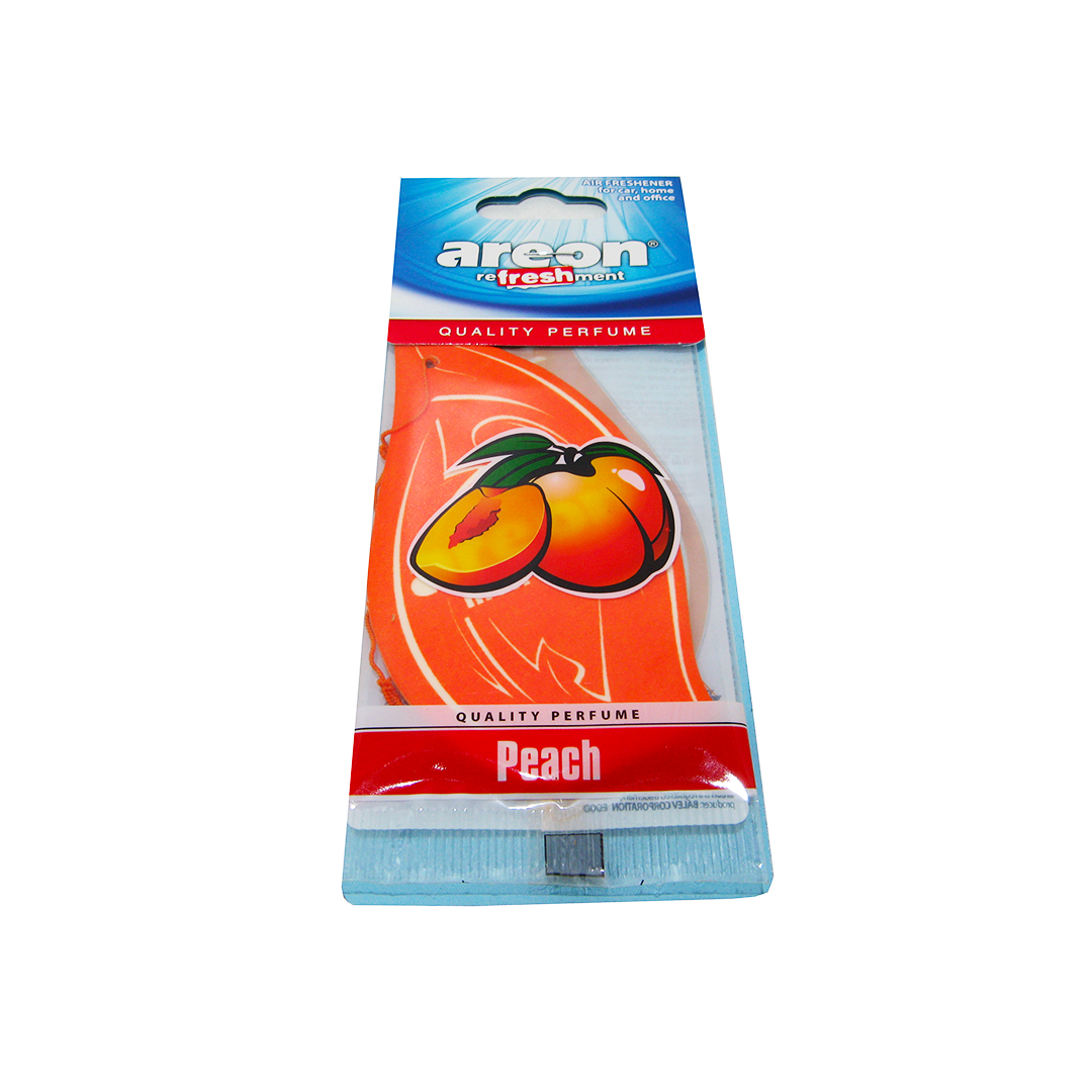 Освіжувач салону на дзеркало сухий Peach (Персик) Mon Classic Areon