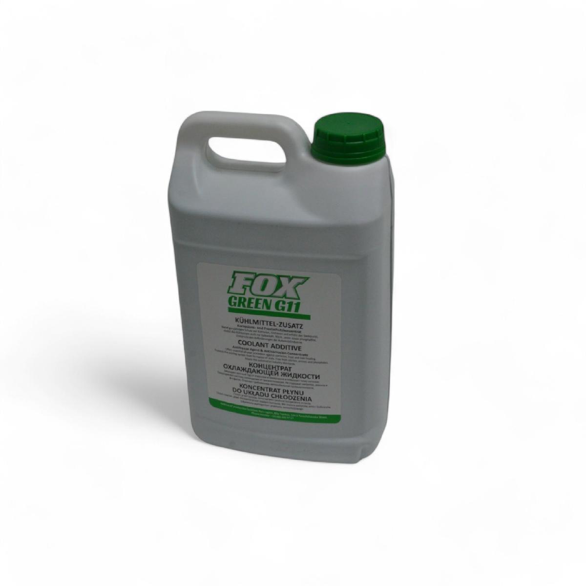 Тосол антифриз (охолоджуюча рідина) 4л зелений -80 G-11 (концентрат) FOX