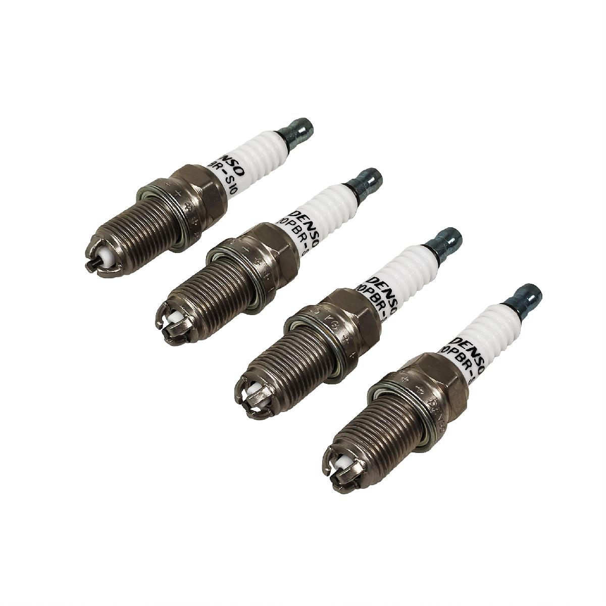 Свічка запалювання (компл. 4 шт) 3 контакти Audi A3, A4, A6, TT, Volkswagen Golf, Jetta, Transporter, Skoda Fabia, Octavia, Superb Denso