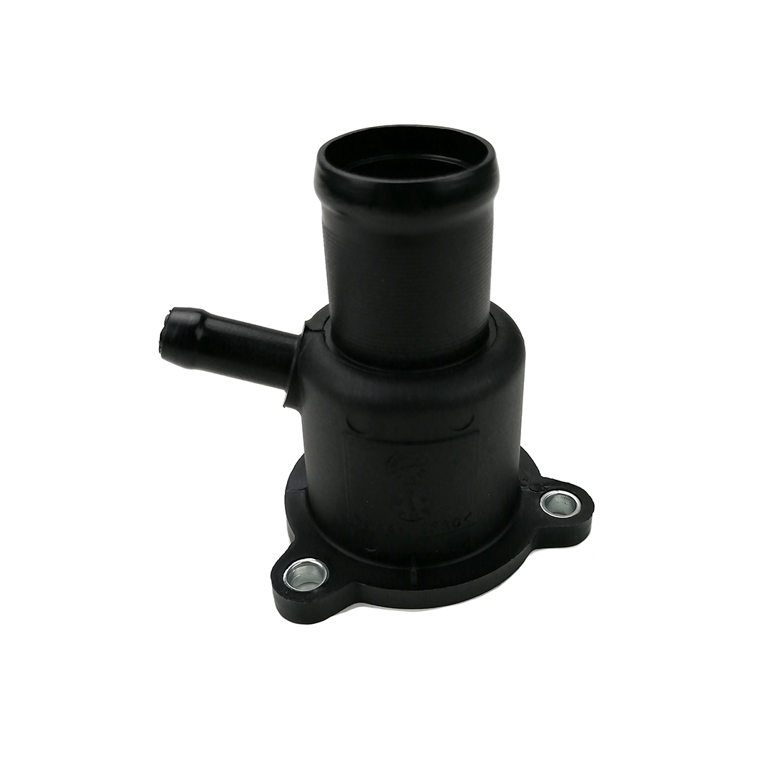 Корпус термостата пластик Renault Logan, Duster, Sandero, Kangoo, Laguna, Megane 1.4, 1.6 OTP Frank