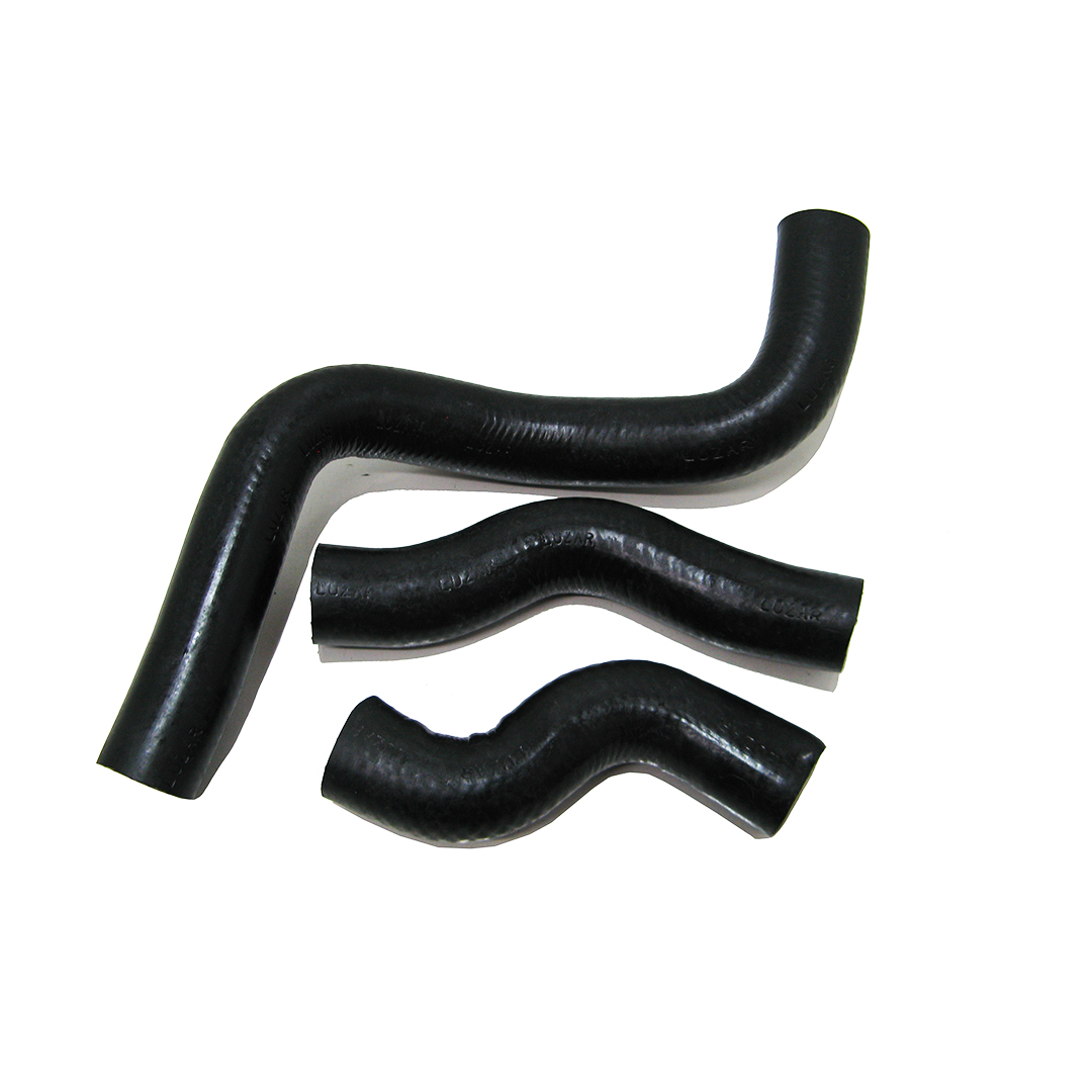 Патрубок радіатора (компл. 3 шт) Ланос 1.5 Лузар