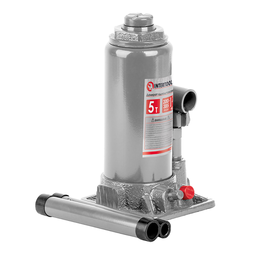 Домкрат гідравлічний пляшковий 5 т GT0023 Intertool