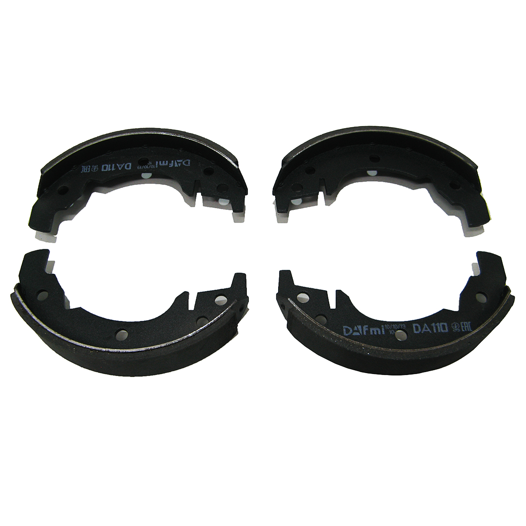 Колодка задня гальмівна (компл. 4 шт) Таврія, Славута Dafmi