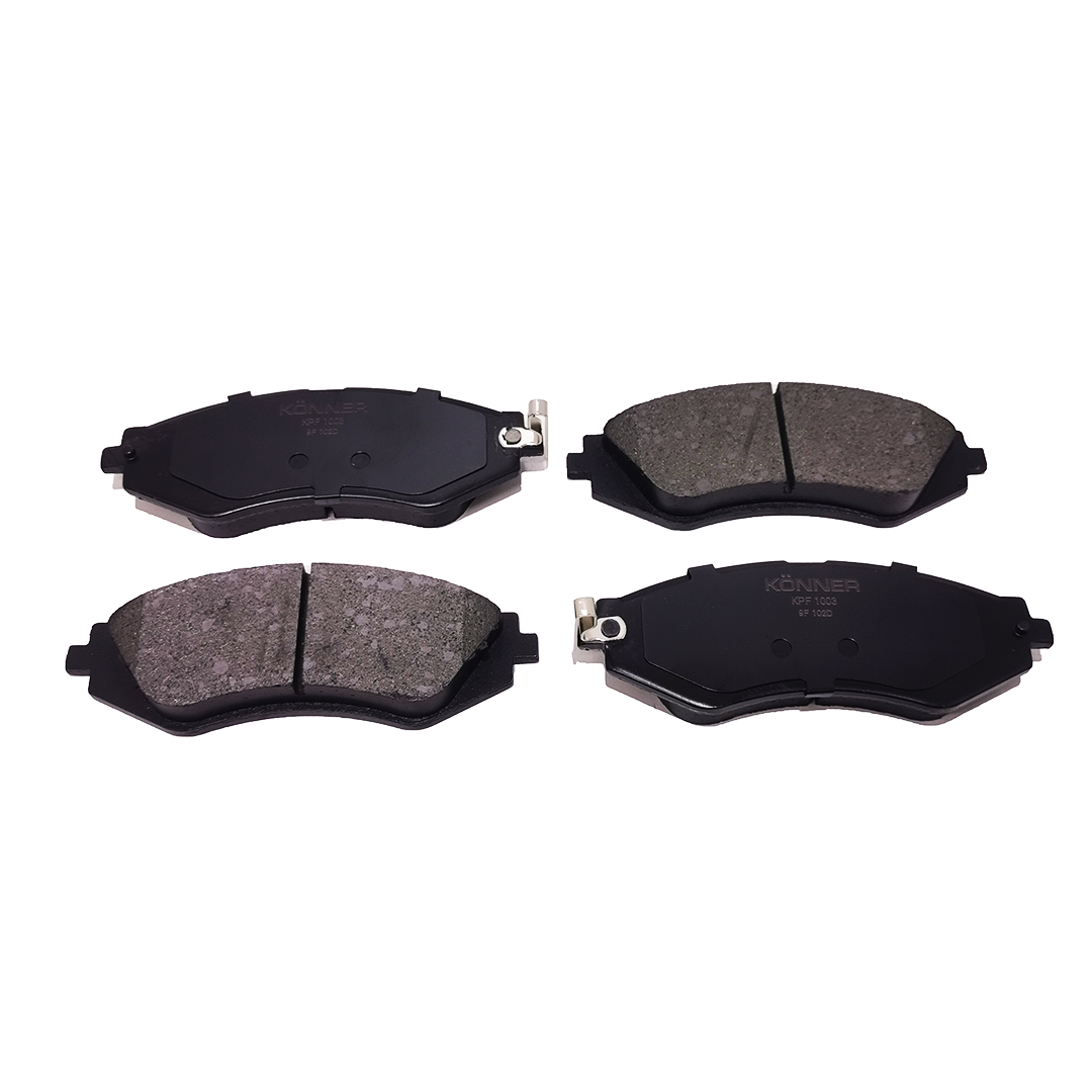 Колодка передня гальмівна (компл. 4 шт) Лачетті, Нубіра 2 J200 Könner