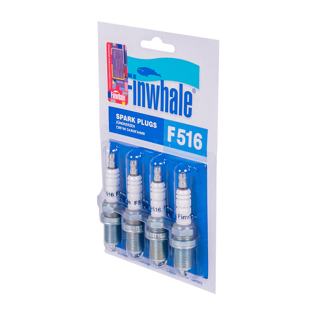 Свічка запалювання F516 (компл. 4 шт) у блістері 2110 16V Standar Finwhale