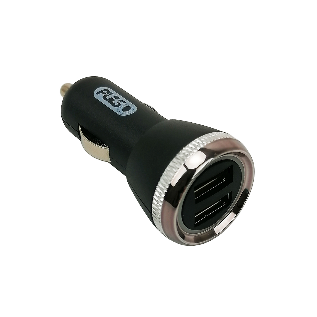 Автомобільний зарядний пристрій 2 USB 2400mA Voin