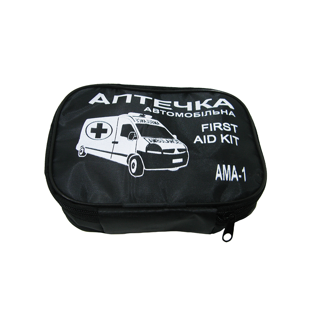 Аптечка м'яка чорна.
