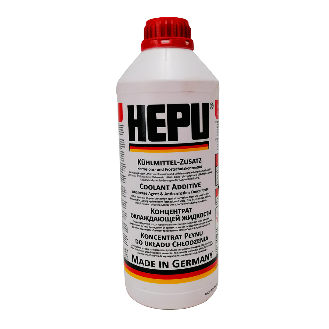 Тосол антифриз (охолоджуюча рідина) 1,5л червоний -80 G-12 (концентрат) Hepu