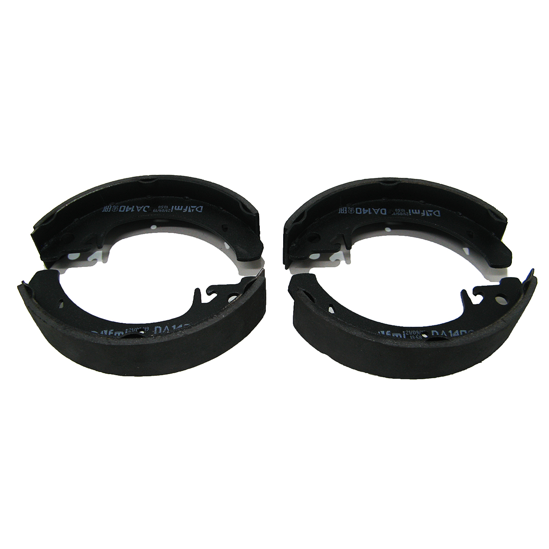 Колодка задня гальмівна (компл. 4 шт) 2108, 2109, 2113, 2115, 2110, 2112, 1117, 2170, 2190, 2192 Dafmi