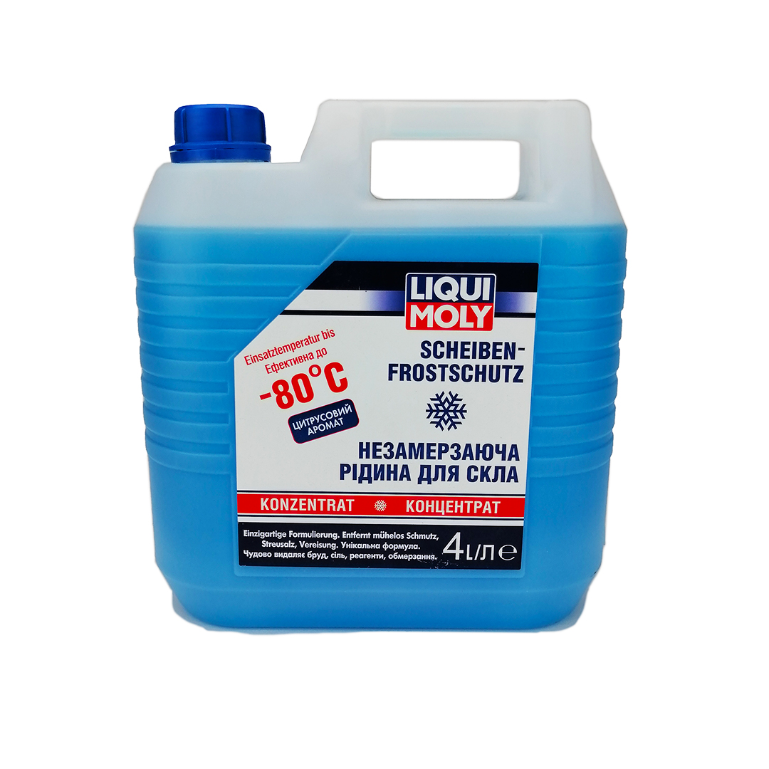 Рідина у бачок омивача зимова 4л -80°C (концентрат) Цитрус Liqui Moly