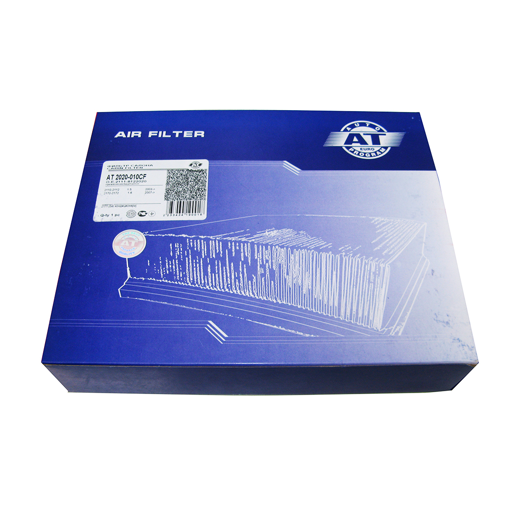 Фільтр салону нового зразка (без кондиціонера) 2110, 2111, 2112, 2170, 2171, 2172 АТ