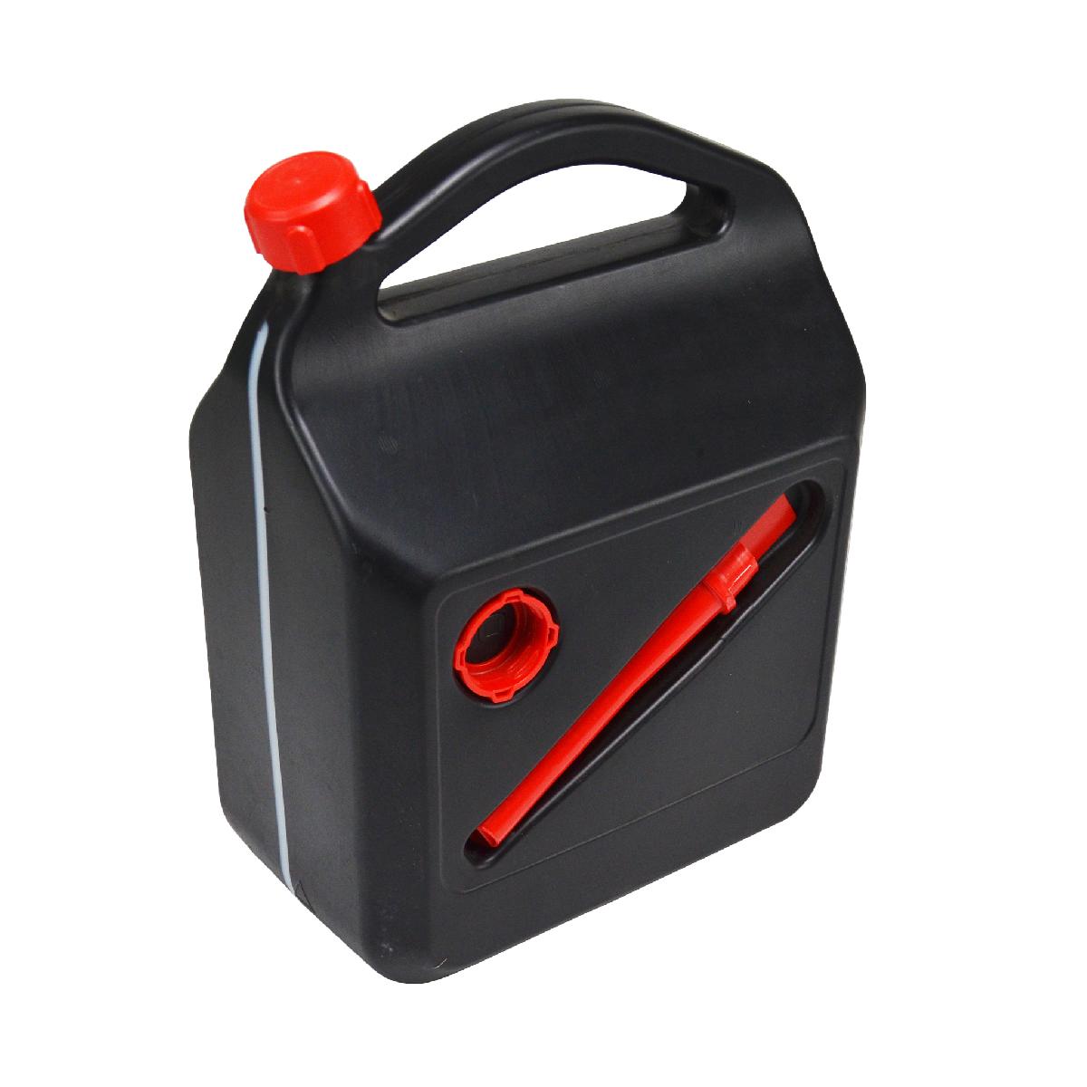 Каністра пластикова 10 л з лійкою та кріпленням під лійку Україна