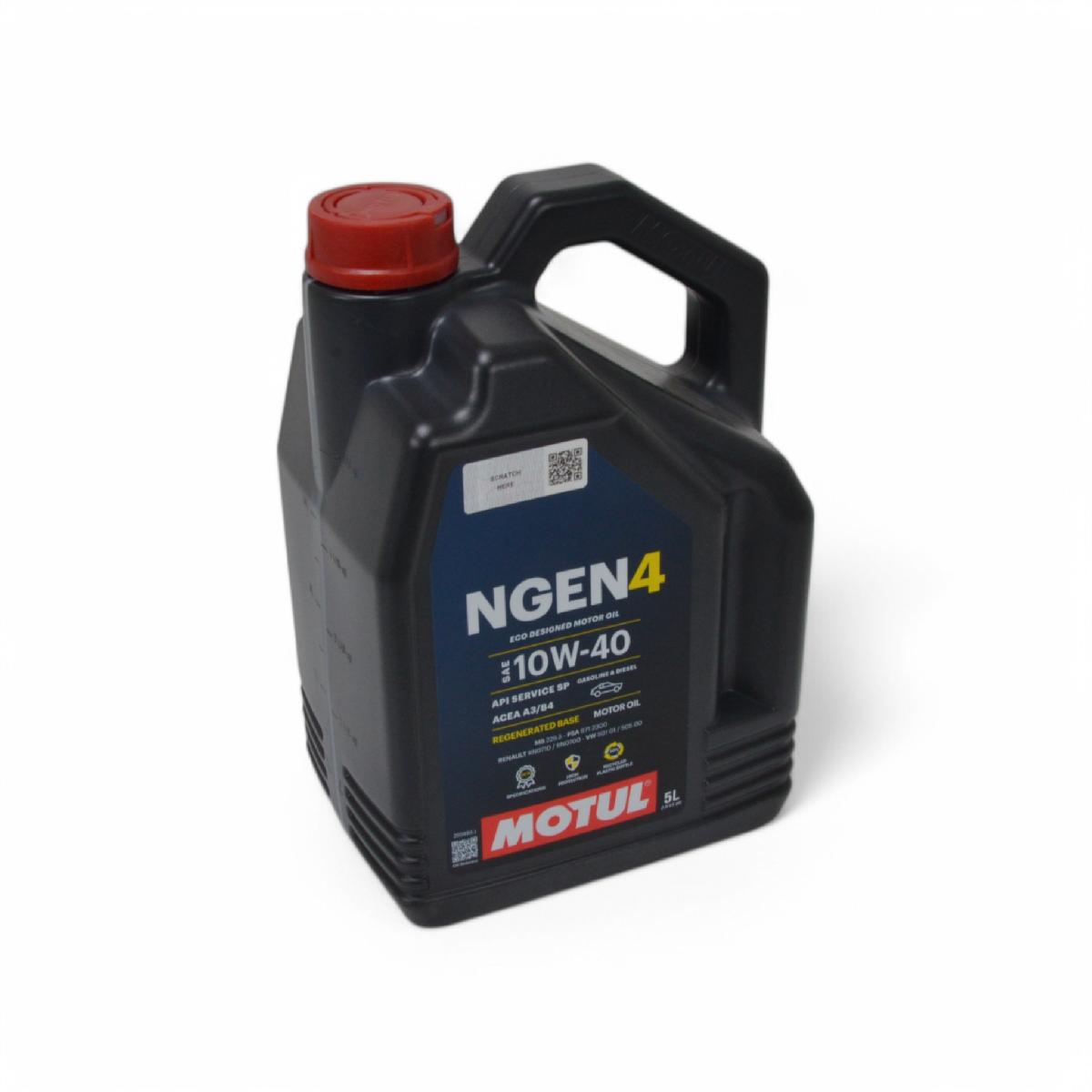 Олива моторна 10W-40 5л NGEN 4 Motul