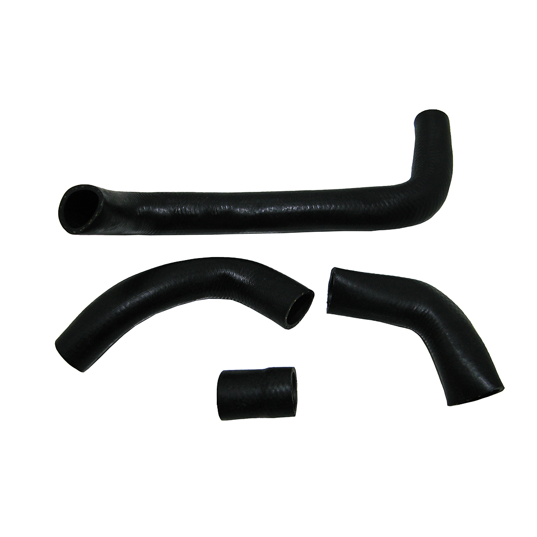 Патрубок радіатора (компл. 4 шт) (під мідний радіатор) 2104, 2105, 2107 Нірті