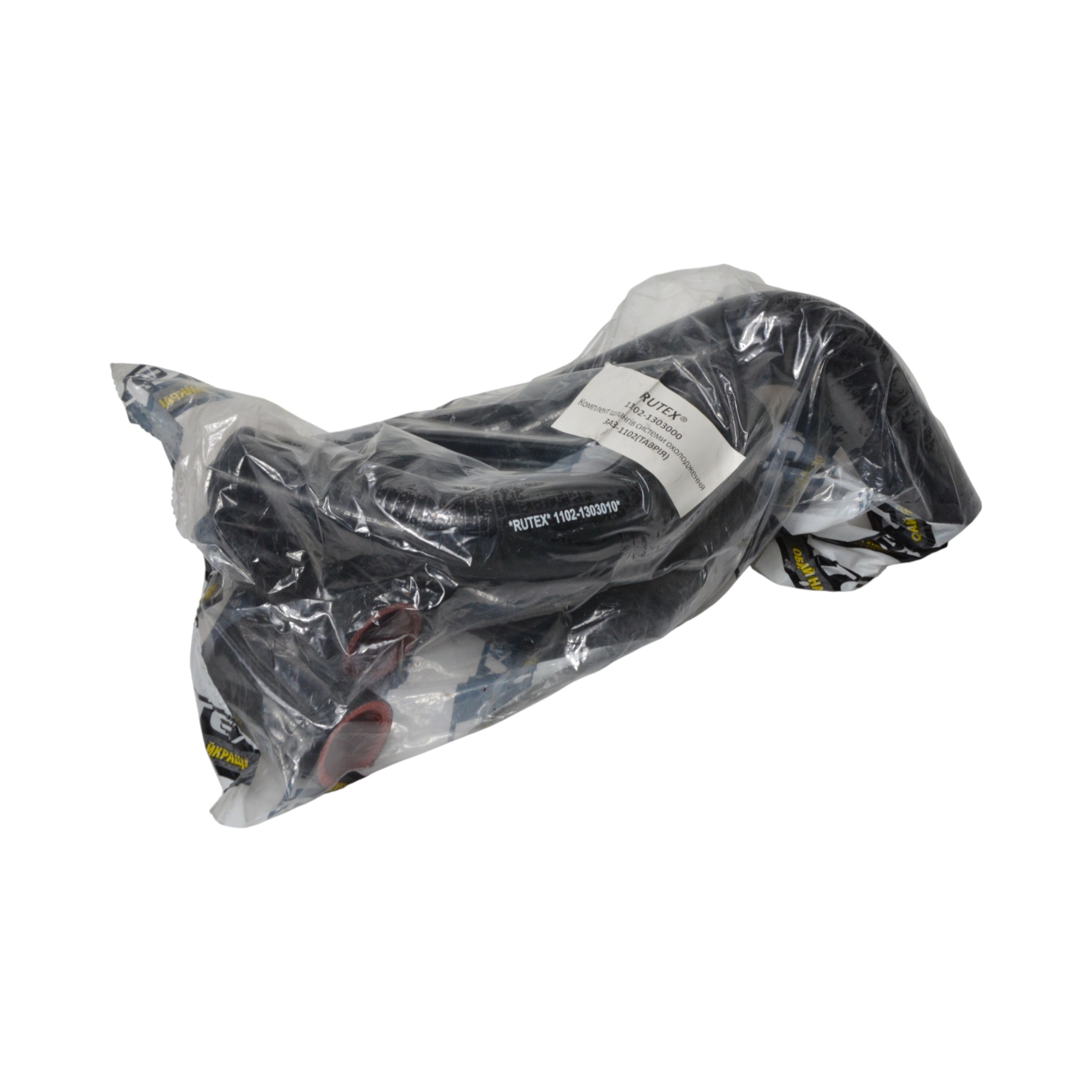 Патрубок радіатора (компл. 5 шт) (силікон) Таврія, Славута Rutex