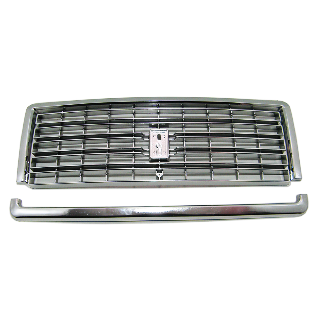 Решітка радіатора 2107 хром дешева Автодилер